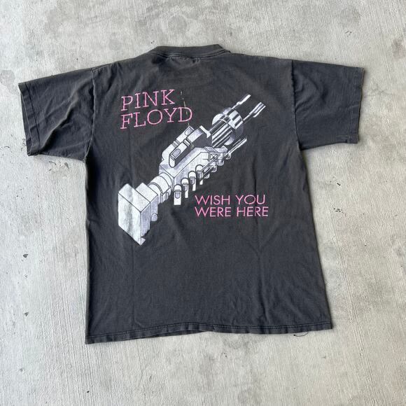 Vintage Pink Floyd wish you were here band music brockum graphic t shirt - Picture 5 of 13